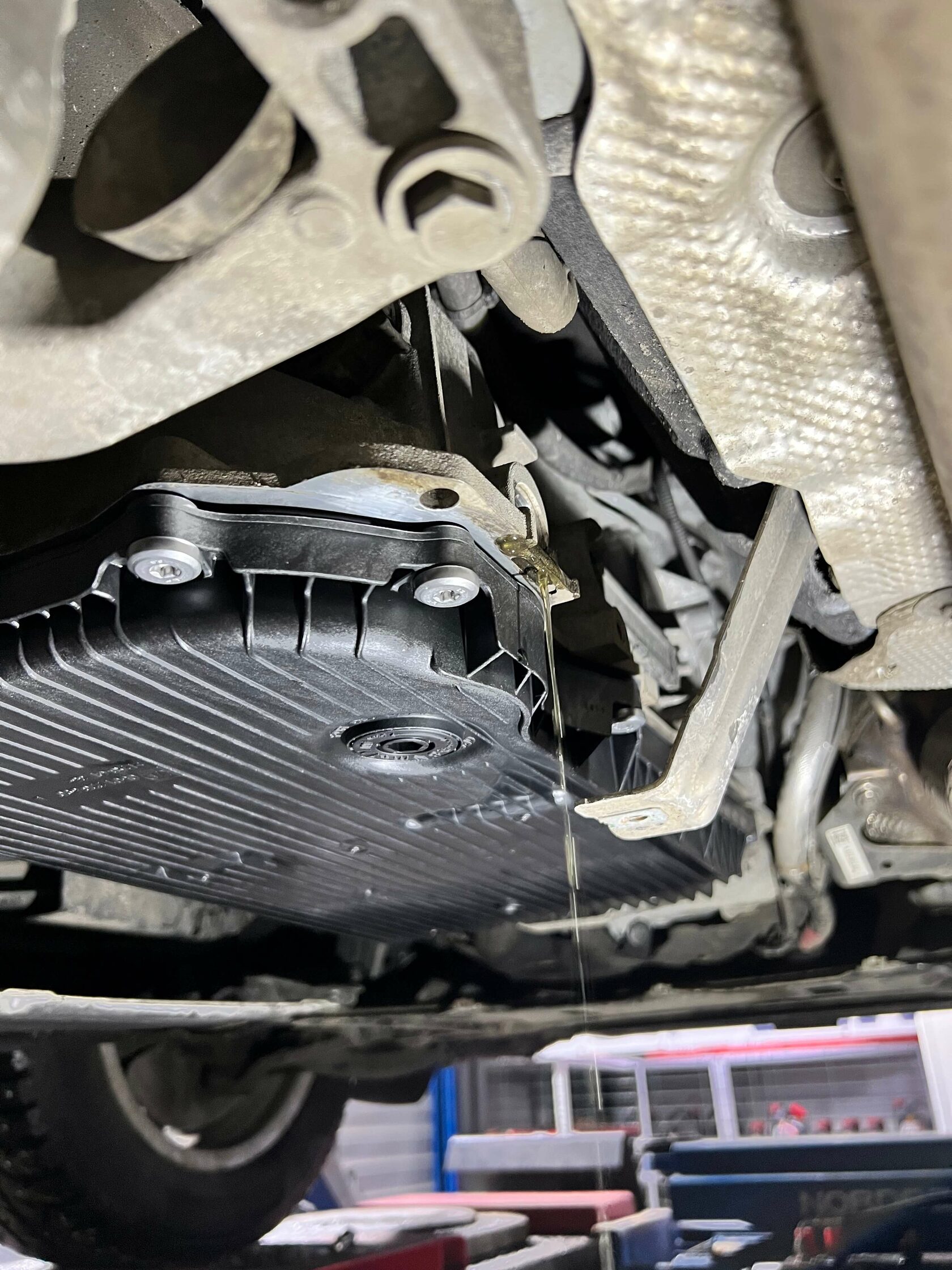 Выставление уровня масла в АКПП BMW