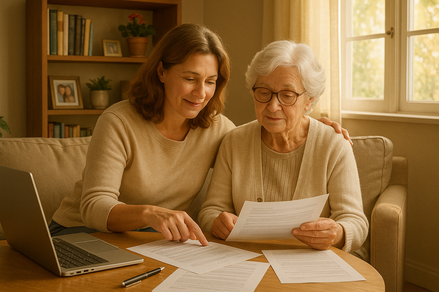 оформление опекунства девушка и пожилая женщина