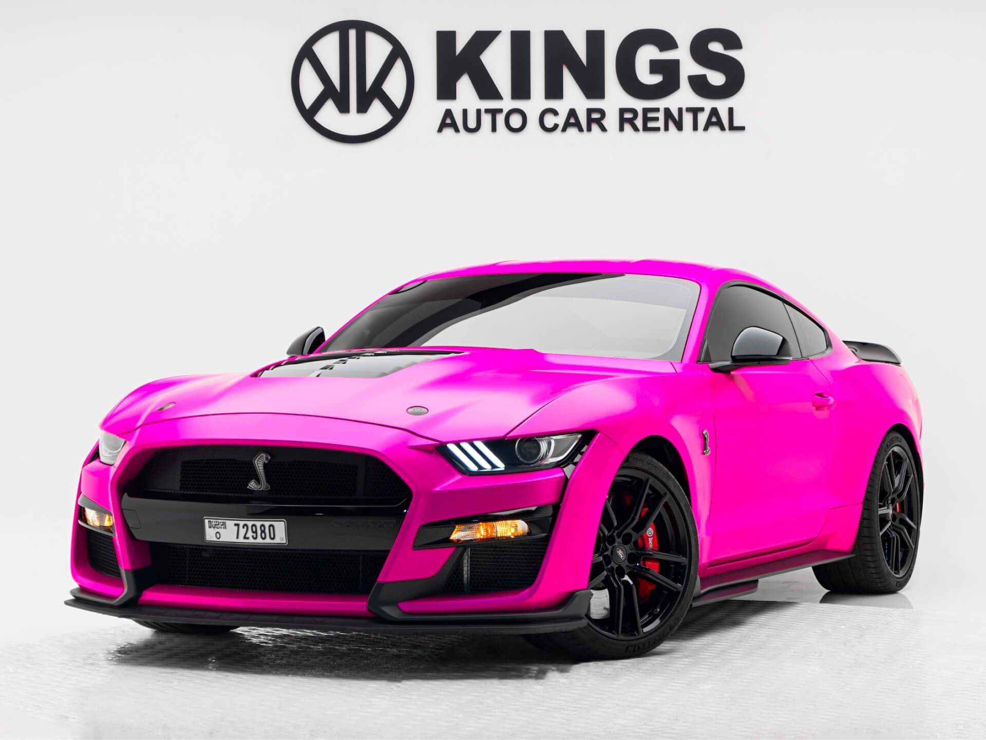 Rent a Ford Mustang Shelby GT500 2023 in Dubai KINGS RENTAL CARS