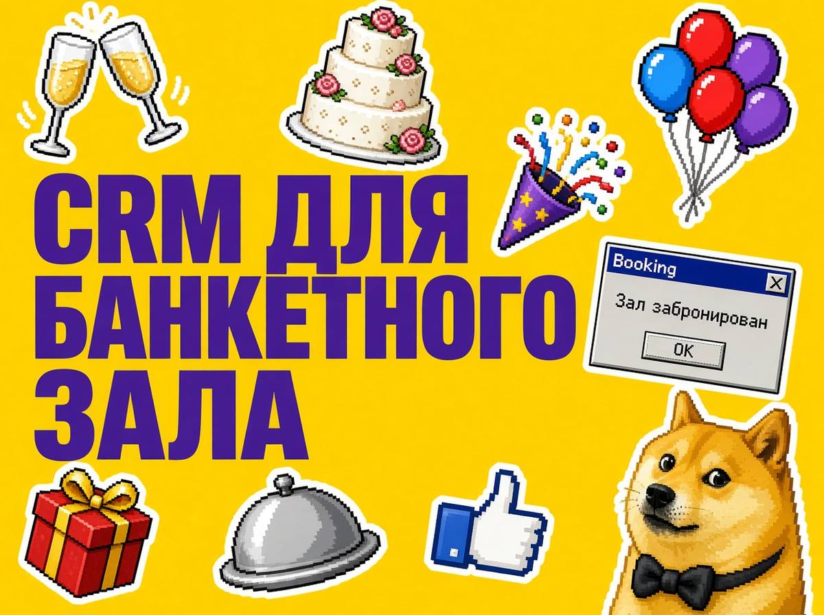 Воронка amoCRM для банкетного зала