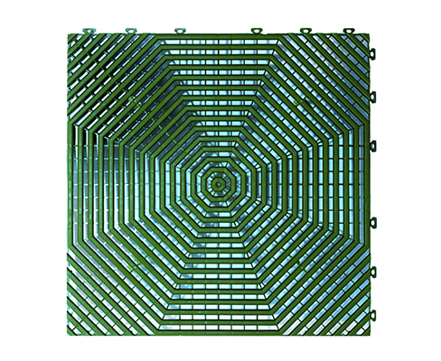 Напольное покрытие модульное helex hl3 6шт/уп, зеленый