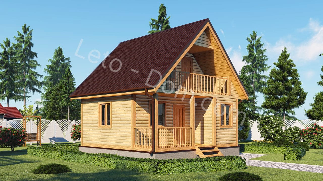 дом из бруса