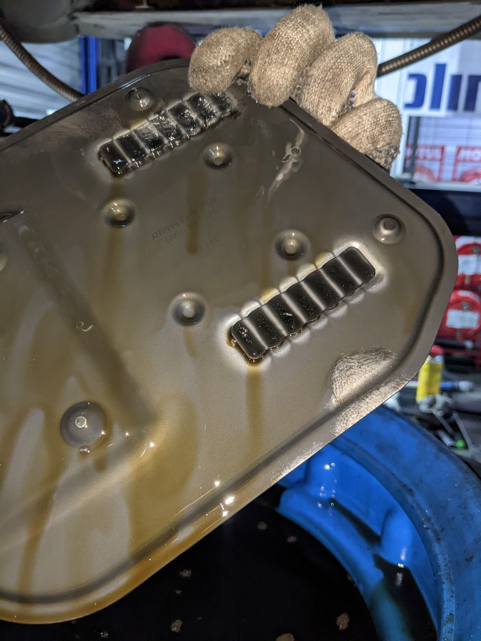 Продукты износа на магнитах АКПП