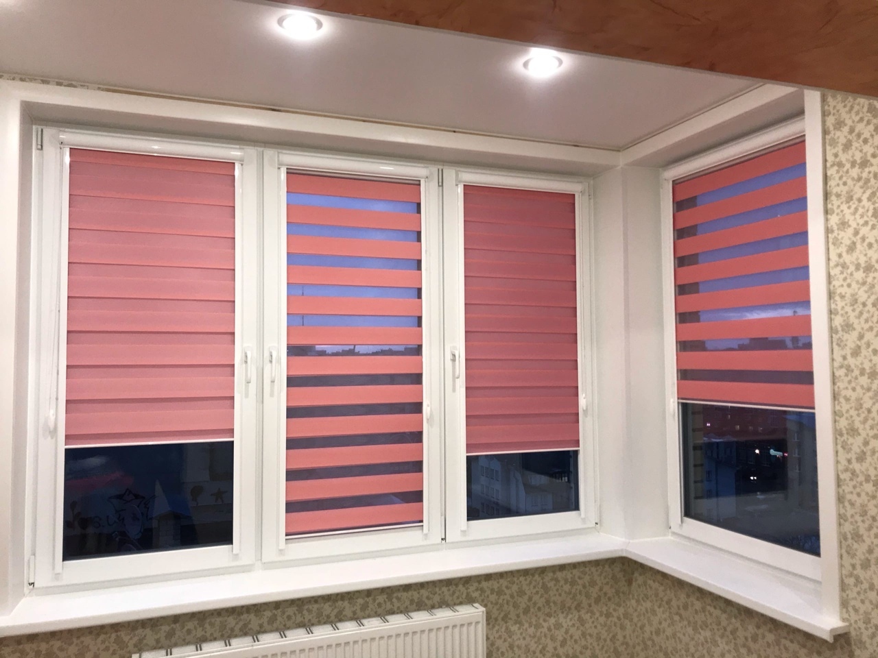 Рулонные шторы в Одессе разного состава и цвета