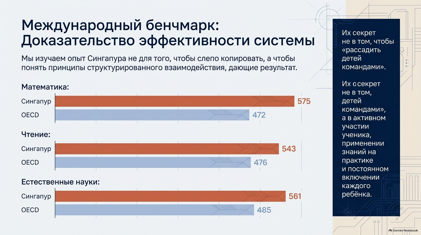 Результаты PISA 2022: Сингапур