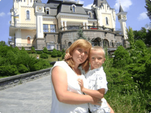 Вікторія Маковкіна, мама