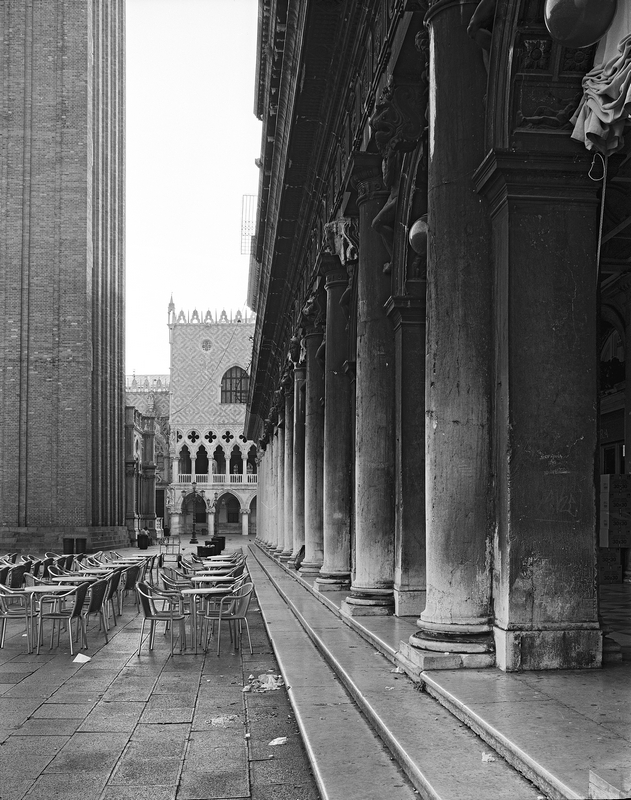 St. Mark’s Square. Venice. 2006. BW Negative 6×7.