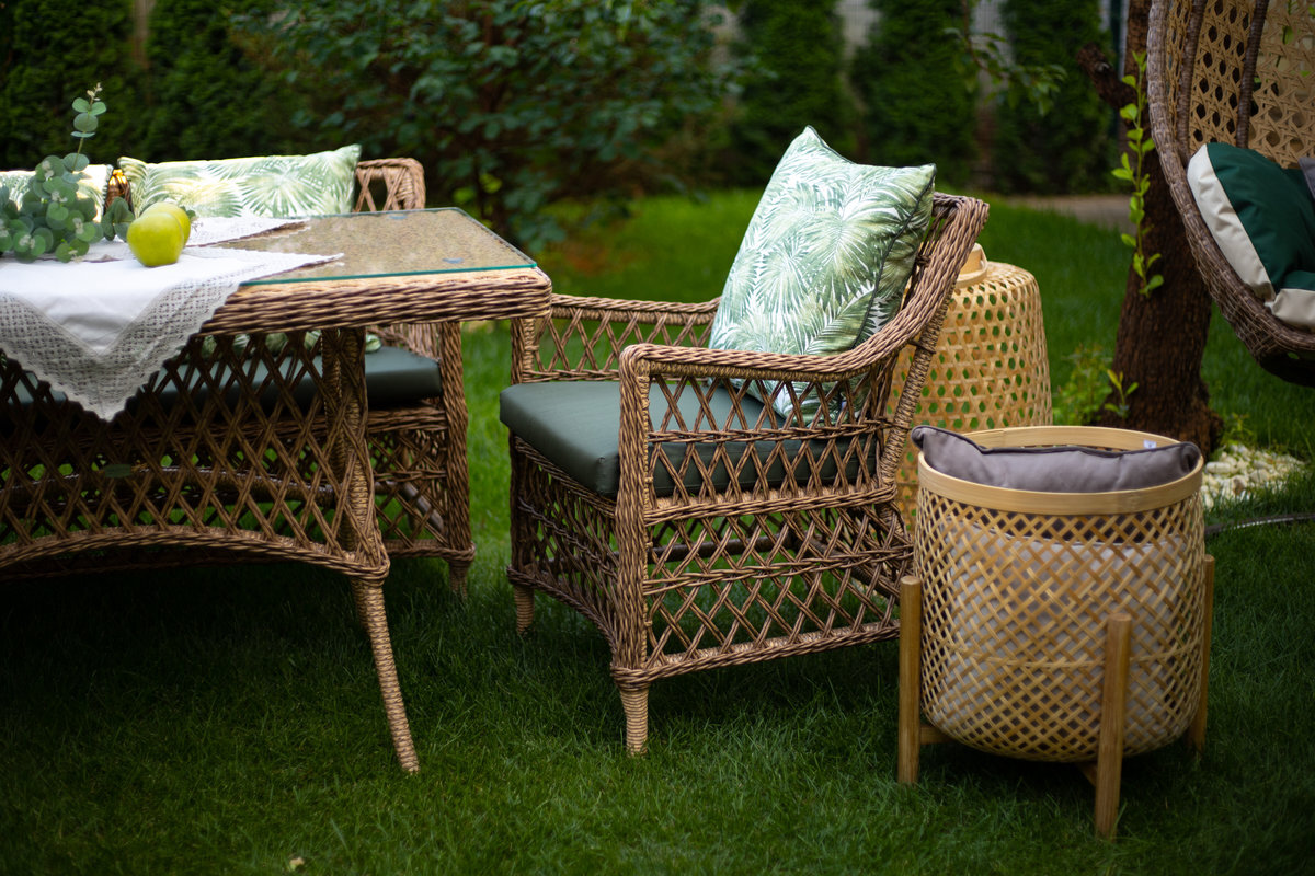 Плетенная коллекция Гайс из искусственного ротанга от Malacca