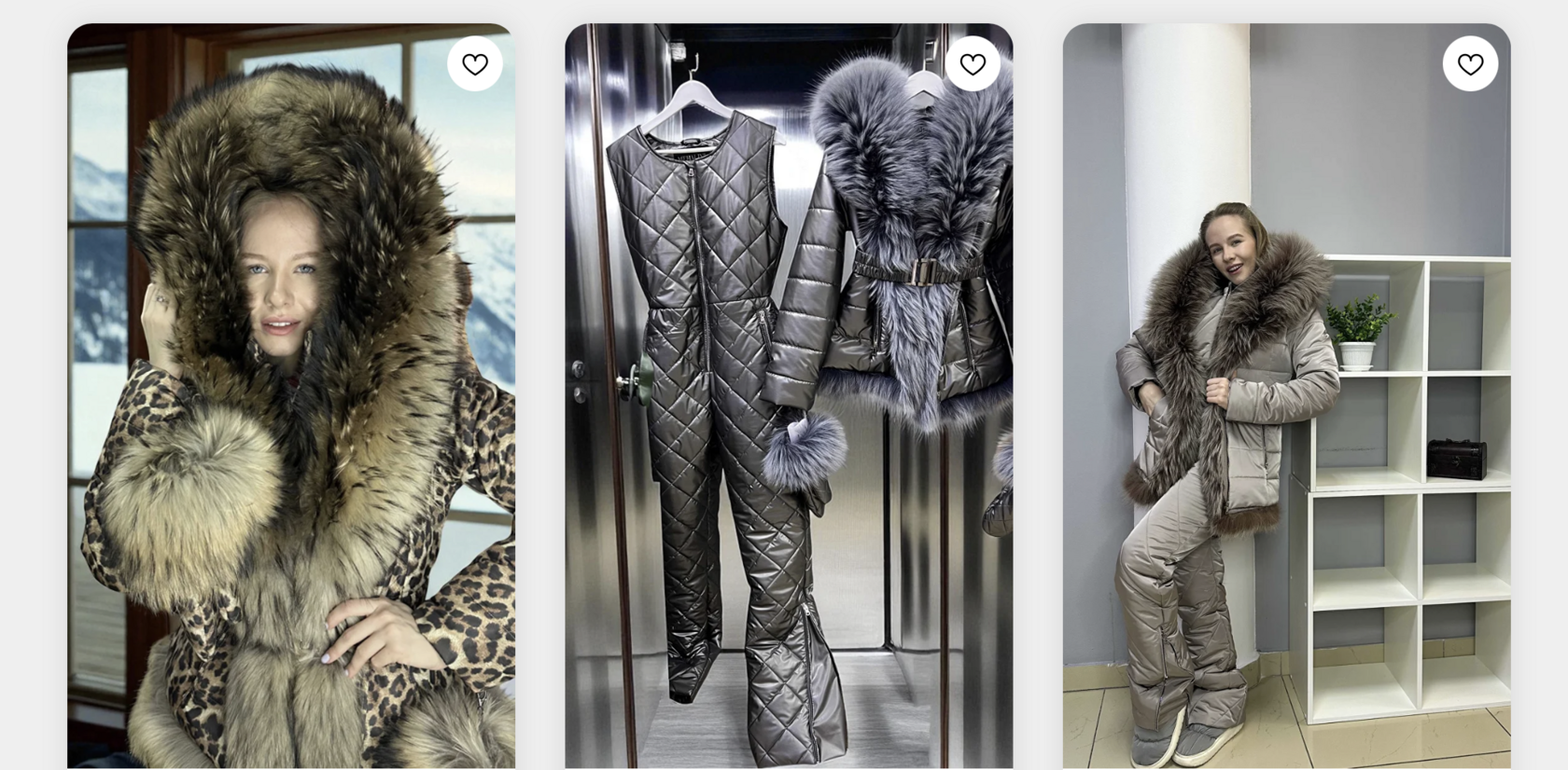 ТОП-10 зимних образов 2025–2026: женский лыжный костюм, зимний костюм и комбинезон с мехом