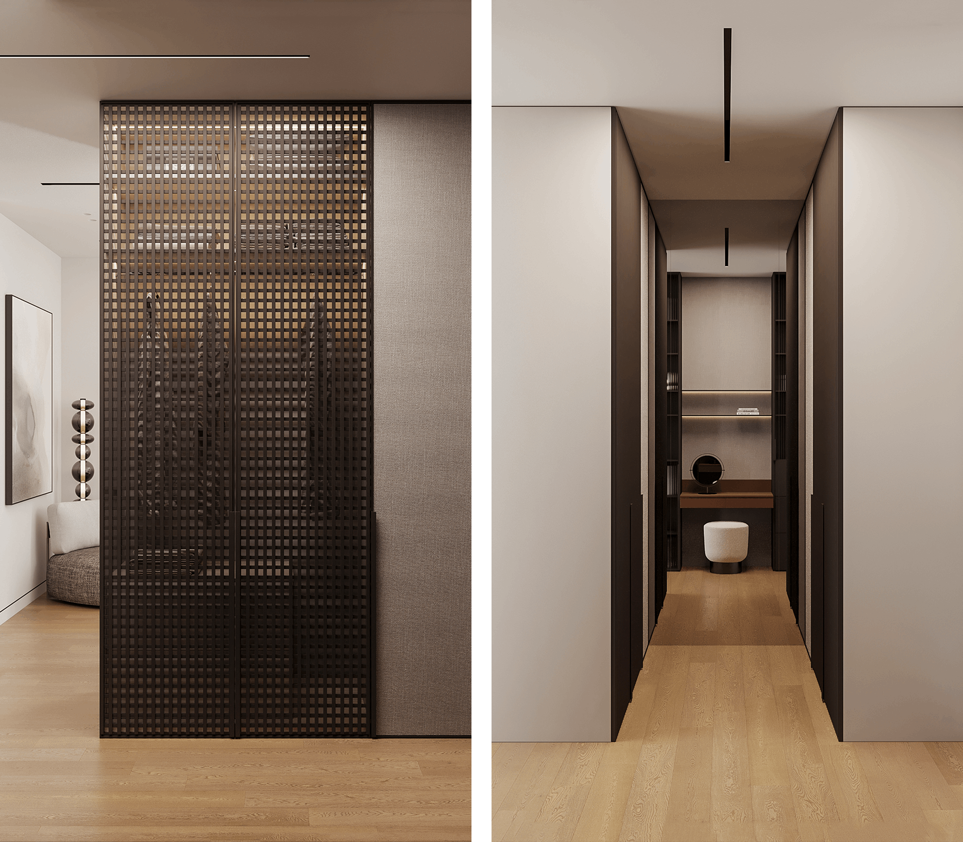 дизайн современных гардеробных