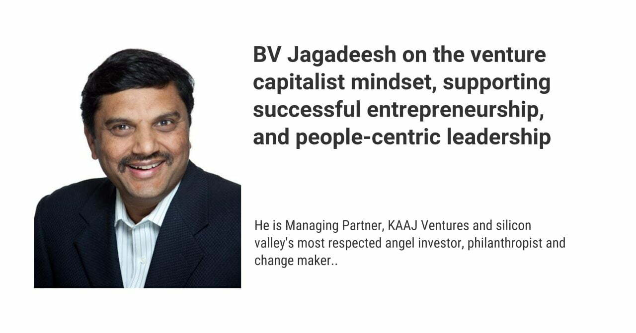 BV Jagadeesh on Entrepreneurship and Ventures