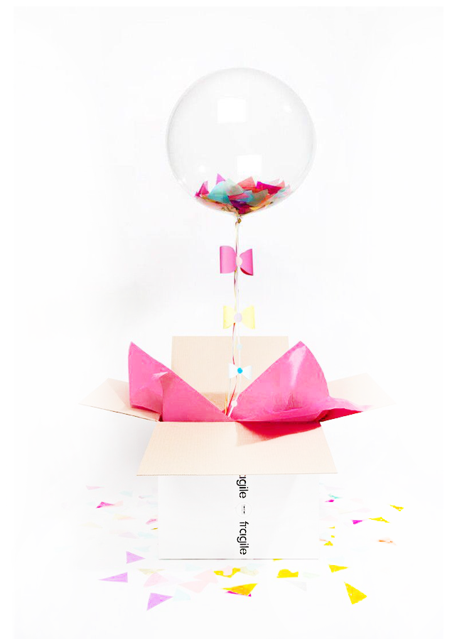 Шарики девушке