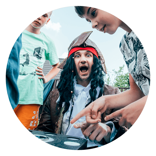 выездной пиратский квест для детей с аниматором