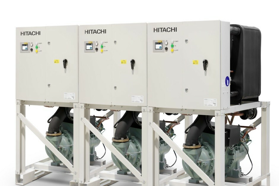 Samurai L RCME-WH1 140-250 кВт, Чиллеры, hitachi, Казахстан, дилер, дистрибьютор хитачи, купить, астана, чилер, заказать