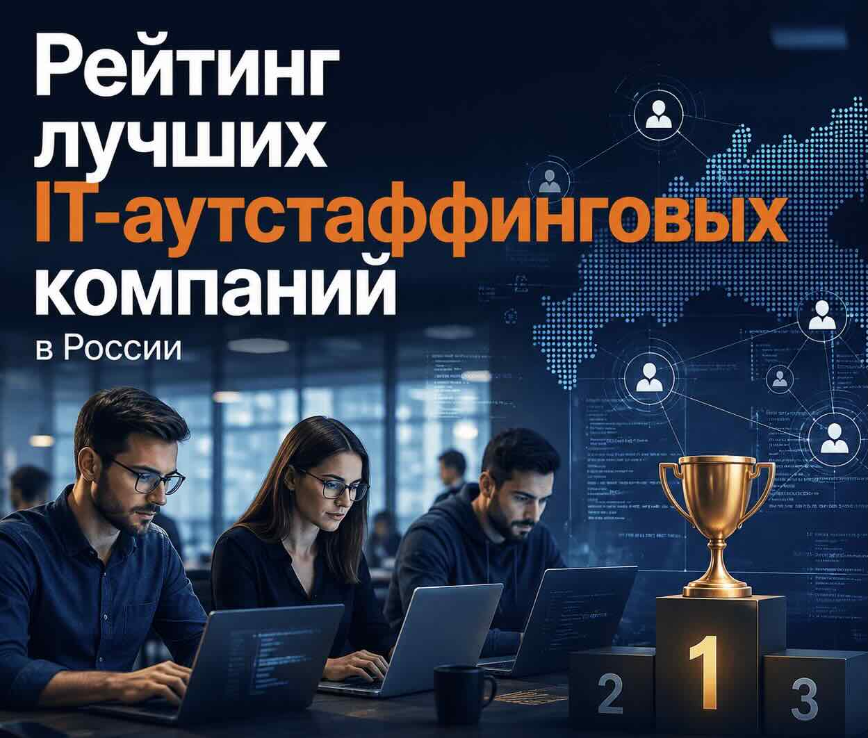 Рейтинг лучших IT-аутстаффинговых компаний в России