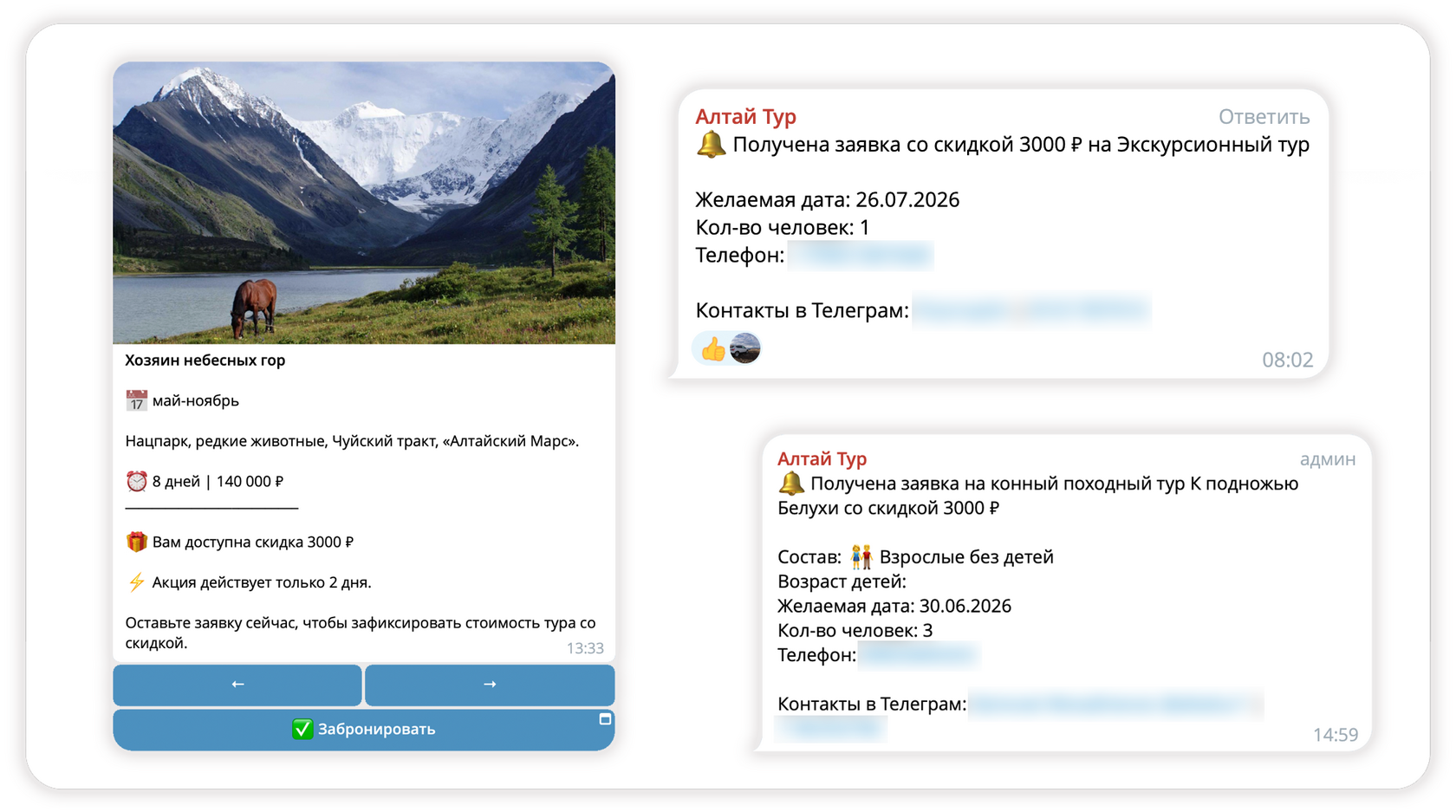 бот туроператора, бот для турфирмы, бот для турагентства, чат-бот для туризма, бот для туристического бизнеса, Telegram-бот в туризме, заявки в Telegram, клиенты в Telegram, посевы, Telegram Ads, как получать клиентов Telegram, Telegram-бот для бизнеса