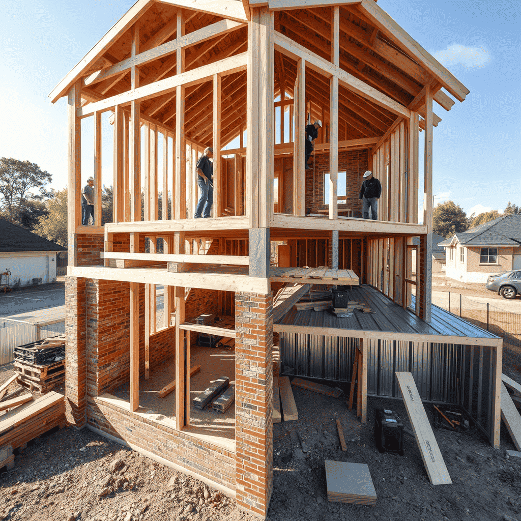 Этапы строительства дома: пошаговый план от фундамента до отделки.