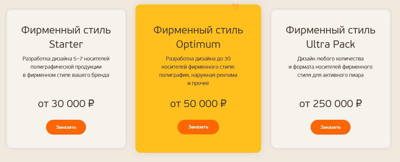 Стоимость разработки фирменного стиля