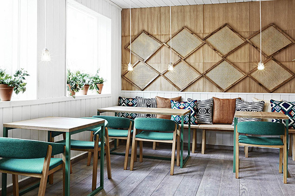 Интерьер ресторана Vino Veritas