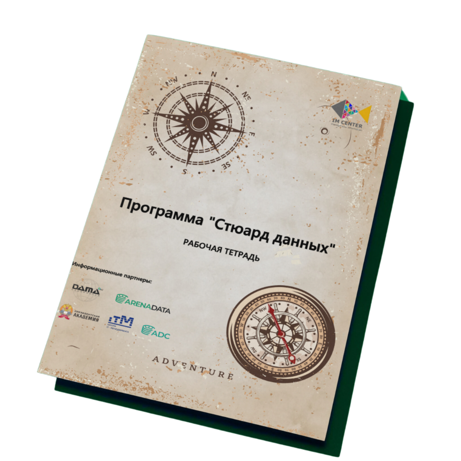 Рабочая тетрадь Стюард данных