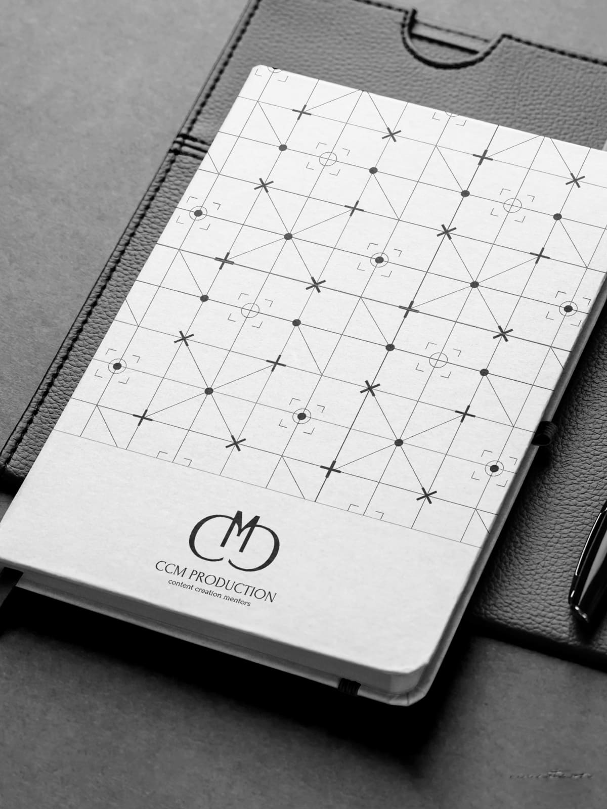 Брендинг студии CCM Production: редизайн логотипа, фирменный стиль, позиционирование