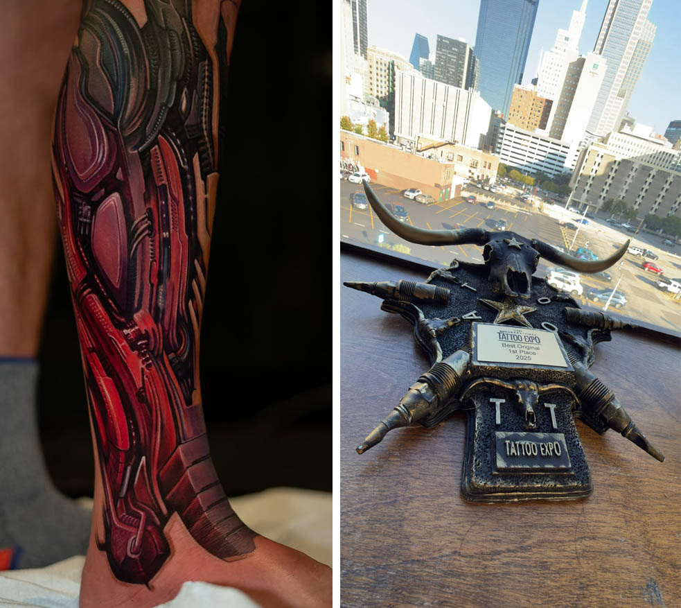 Longhorn State Tattoo Expo Dallas First Place Best Original