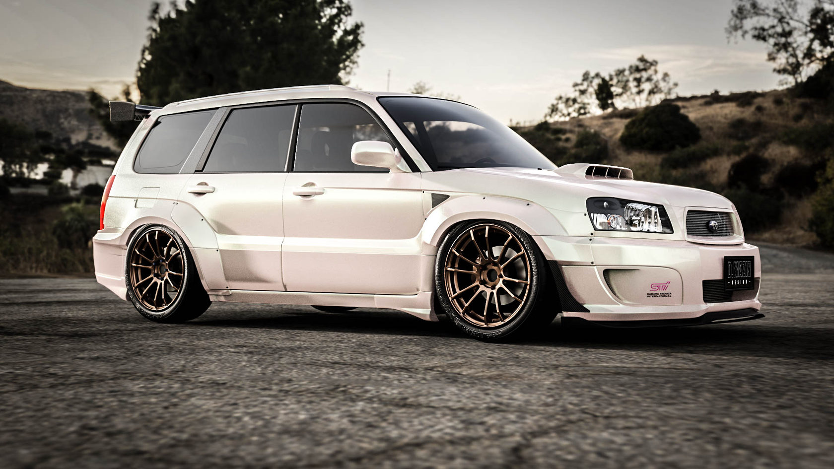 Subaru forester sg5 sti