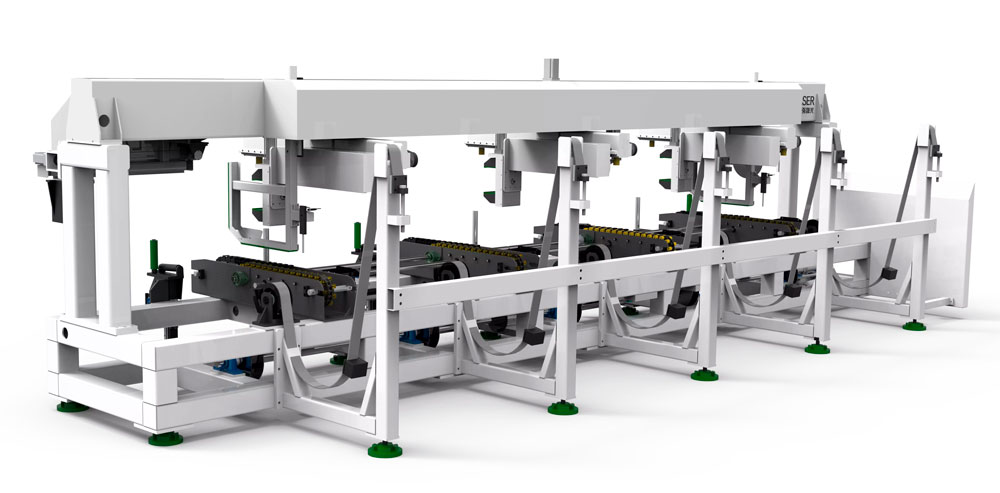 Автоматический пакетный погрузчик