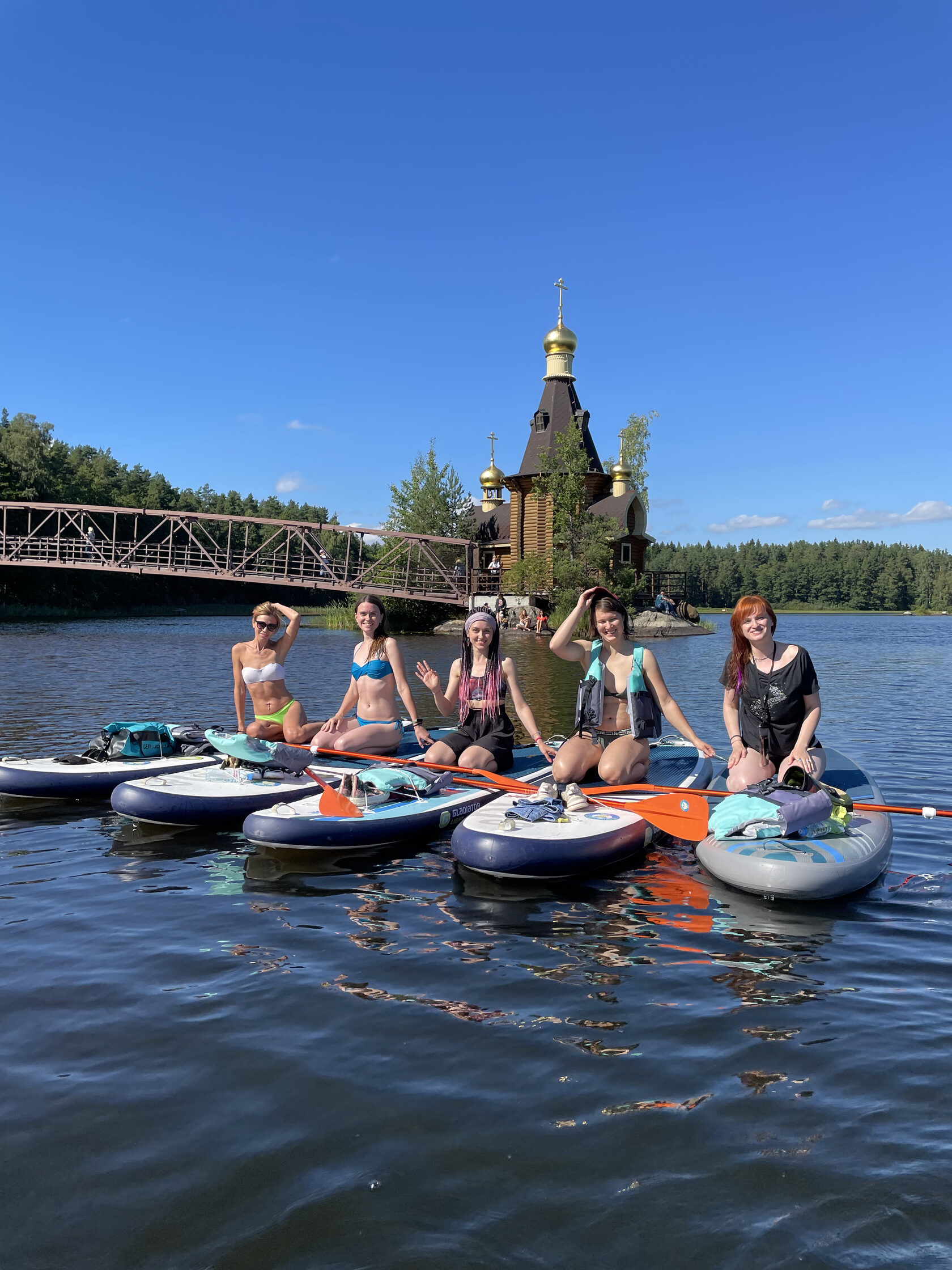 Катание на сапах спб