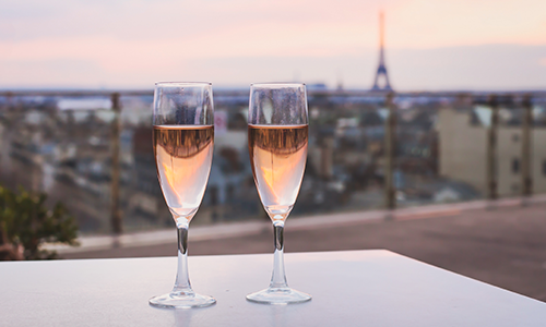 Романтический вечер в Париже 