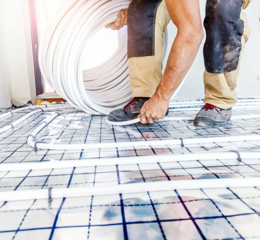 Монтаж тёплого пола в Сочи