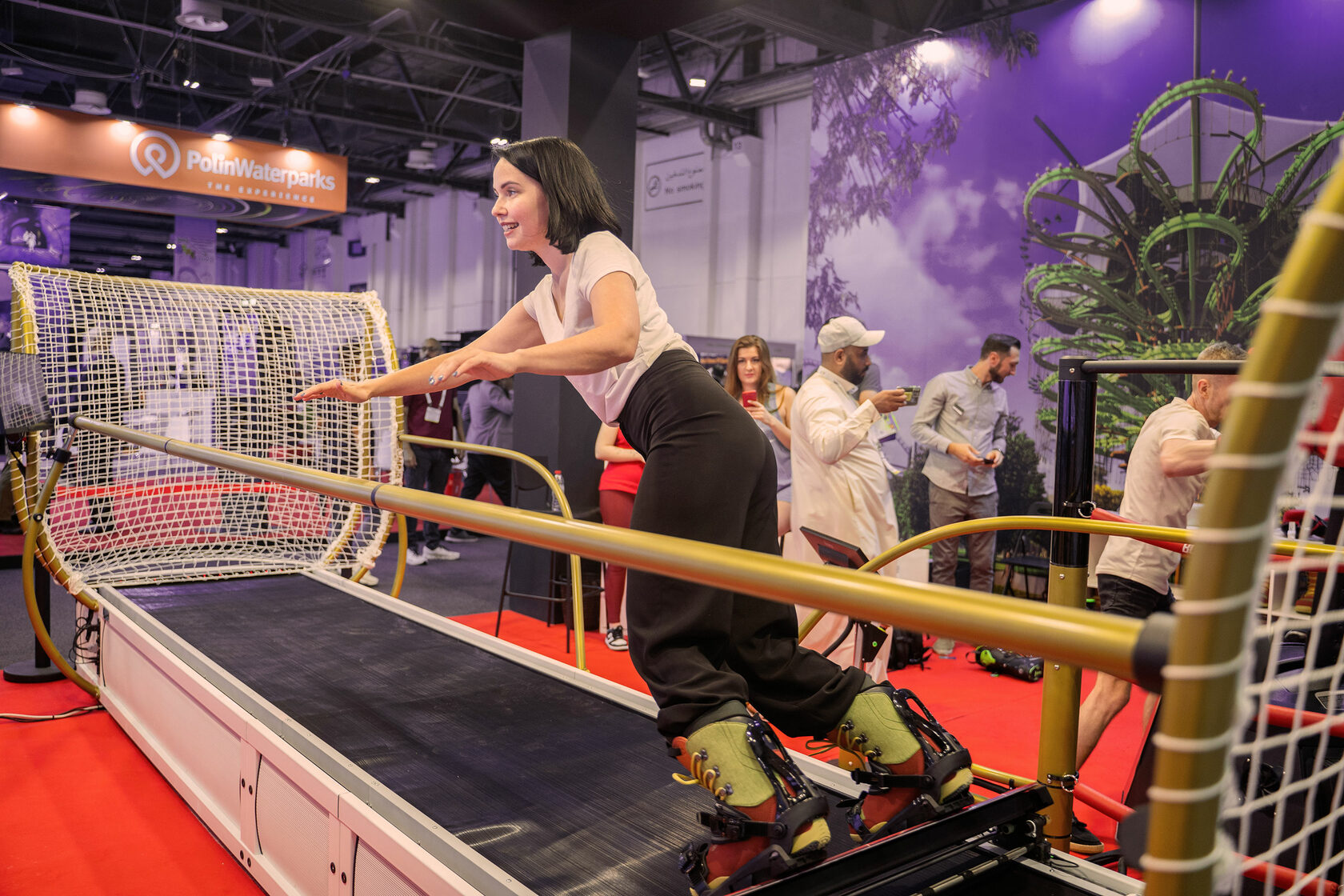 Unique sports simulators for Middle East fun parks and entertainment centers