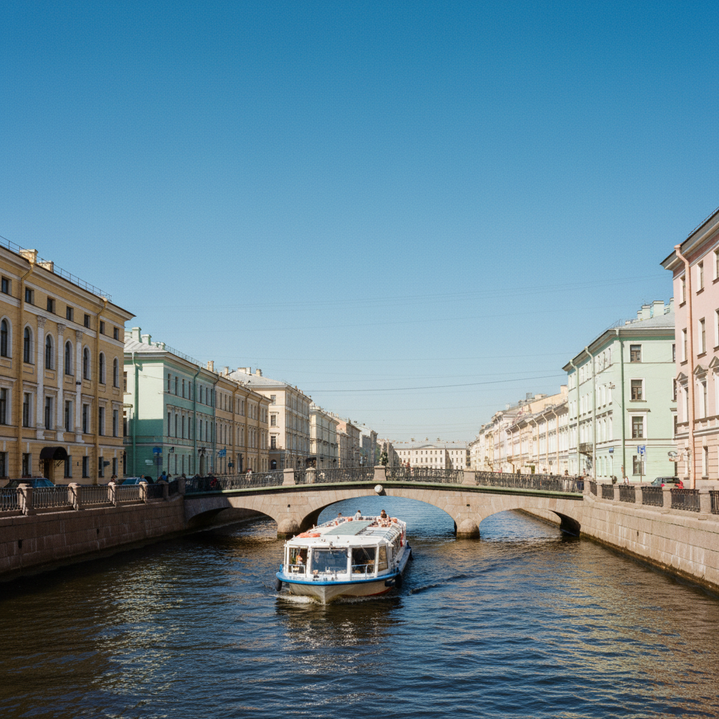 прогулка по каналам петербурга