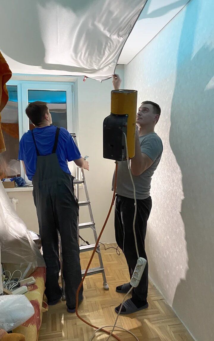 Монтаж потолка 4