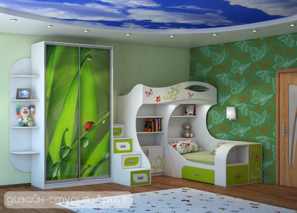 Детские комнаты москва