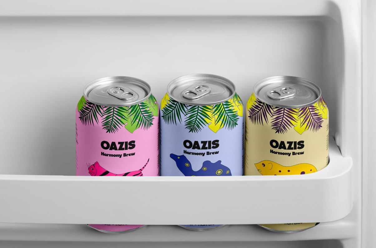 Oazis Label Design