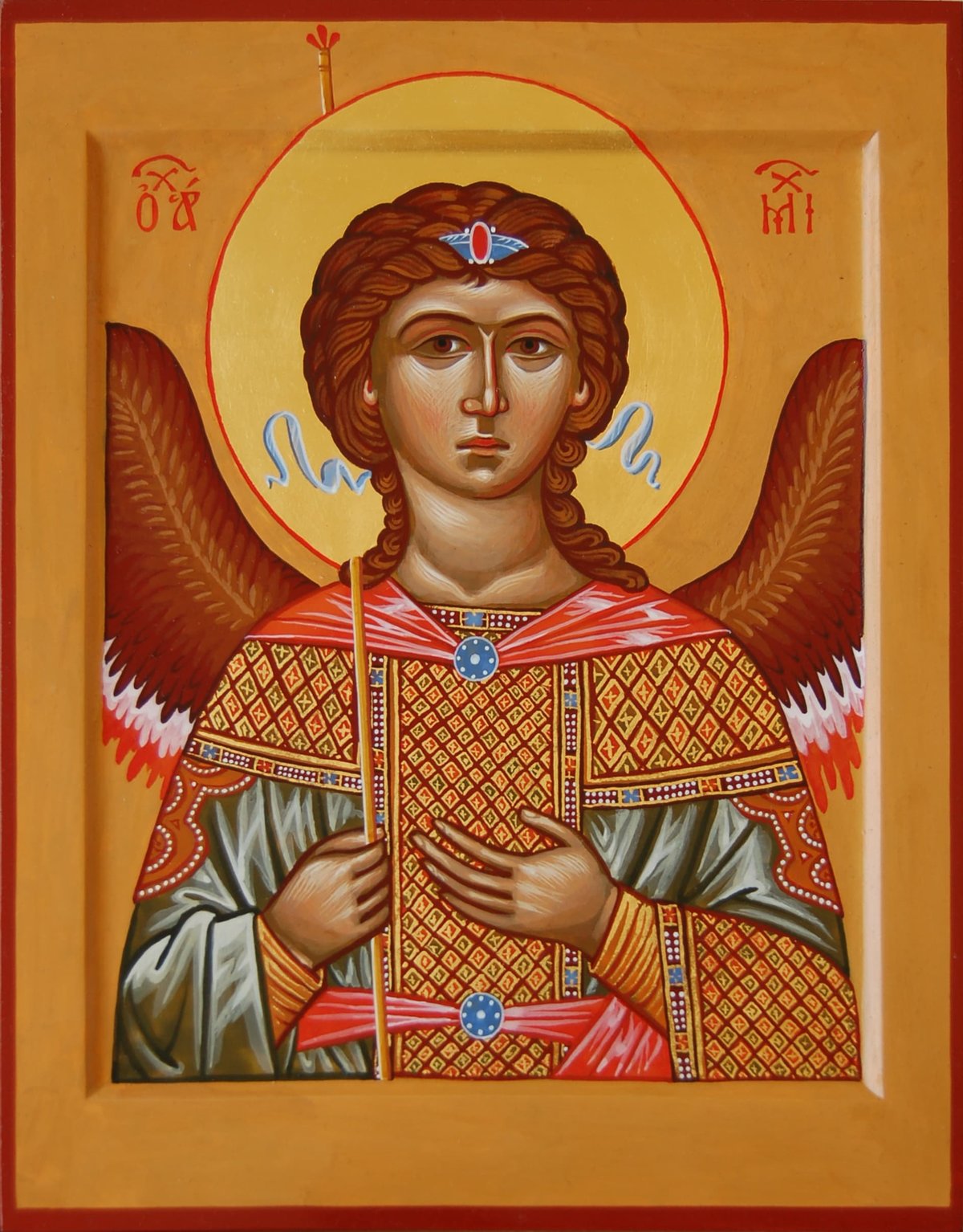 Иконы святых архангелов. Икона Святого Архистратига Михаила.