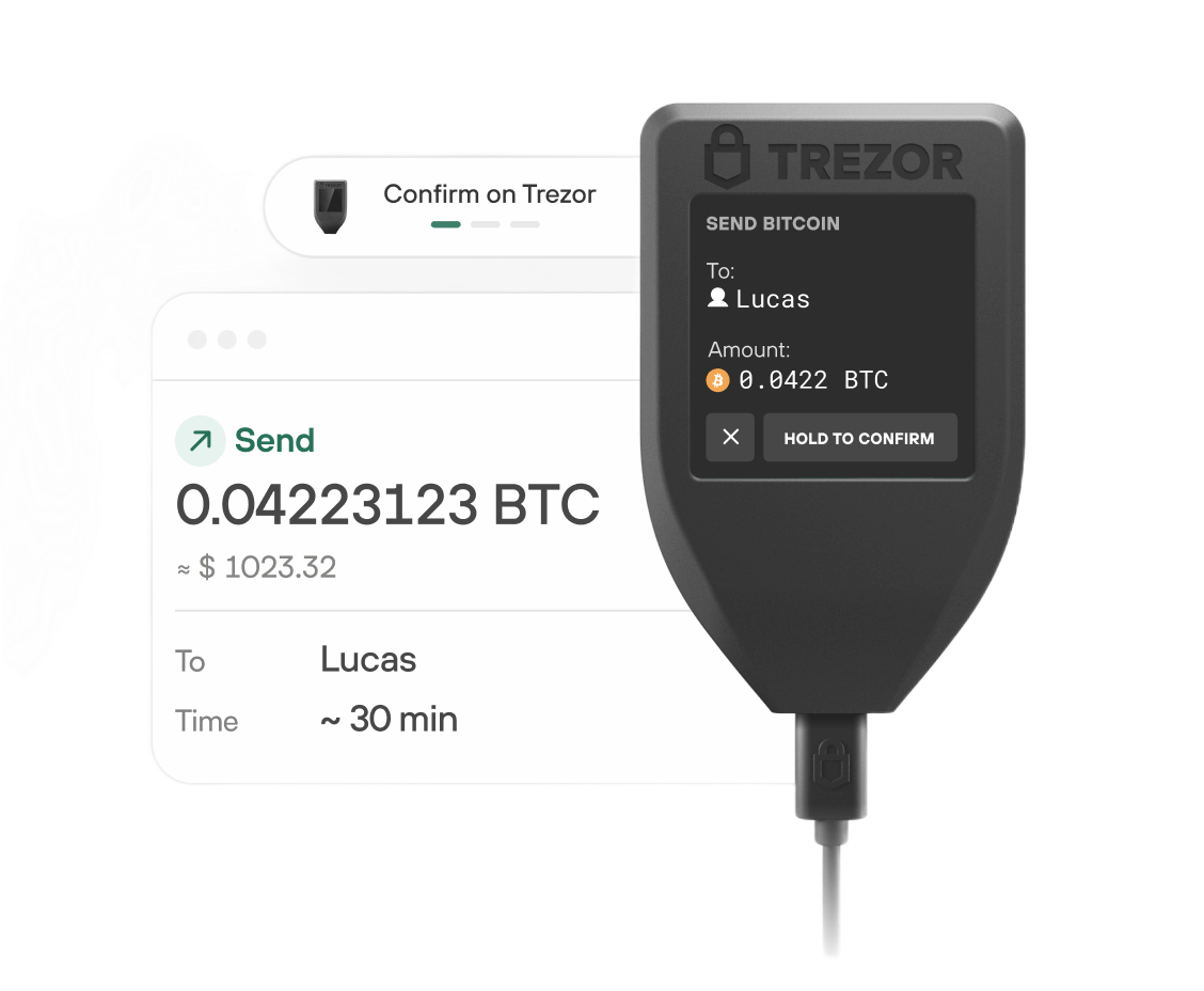 Купить Trezor Model T