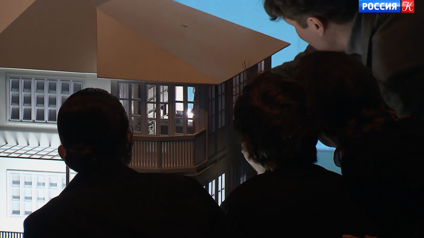 макет дома Вознесенского