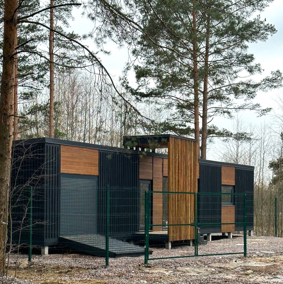 Модульные дома Glamp House