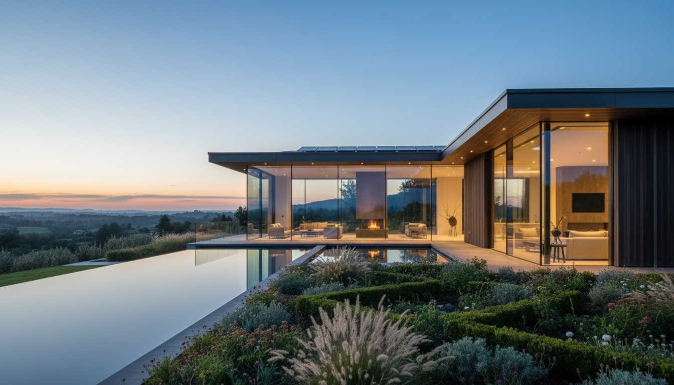 Загородное остекление коттеджа