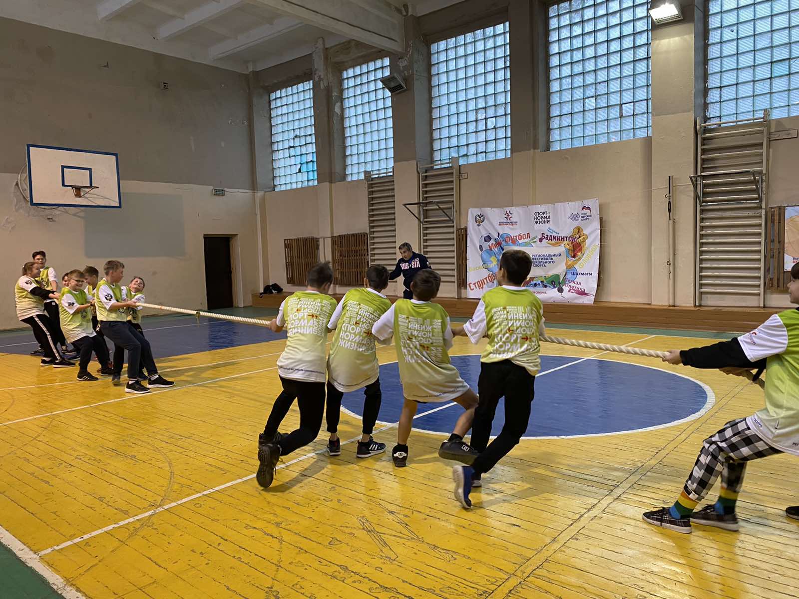 Прошло спортивное мероприятие в школе