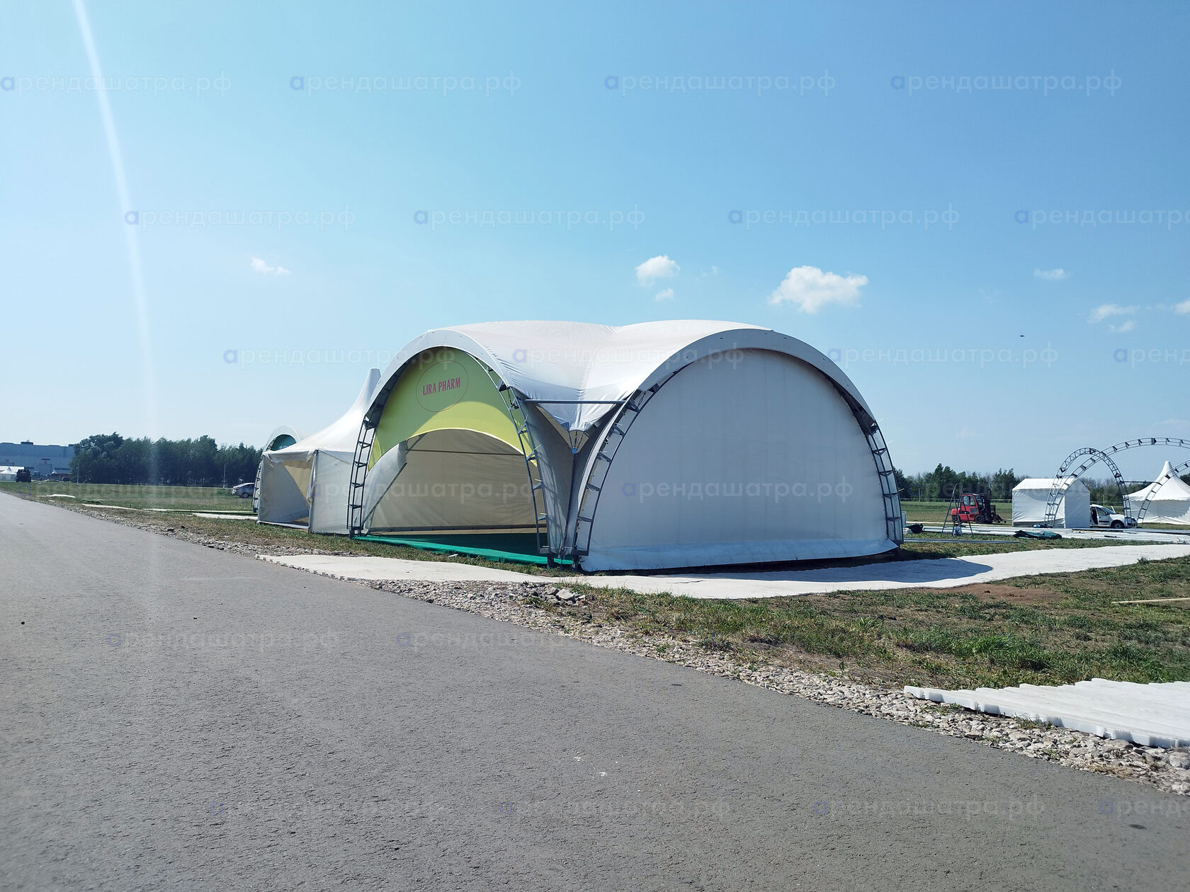 Арочные шатры на Агроволге 2024 в Казани, фото&nbsp;2
