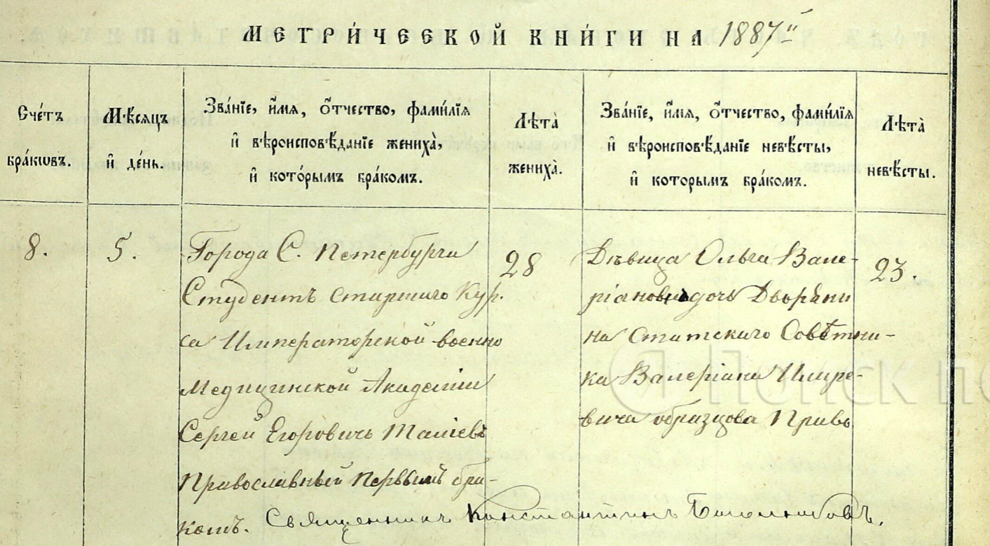 Родословное древо Евсевьевы - Берстель - Ивановские