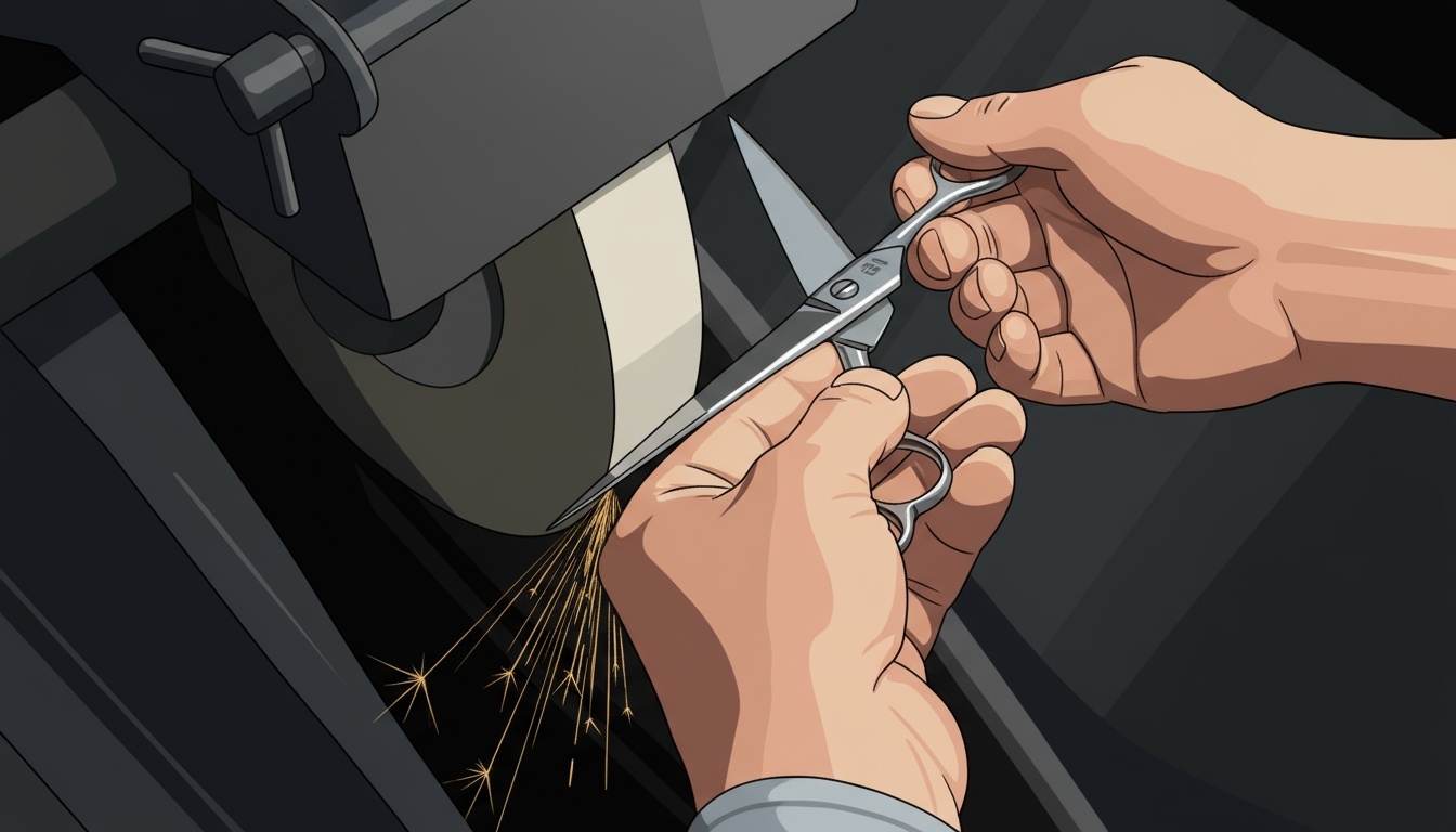 Парикмахерские ножницы Mizuka с классической европейской заточкой.