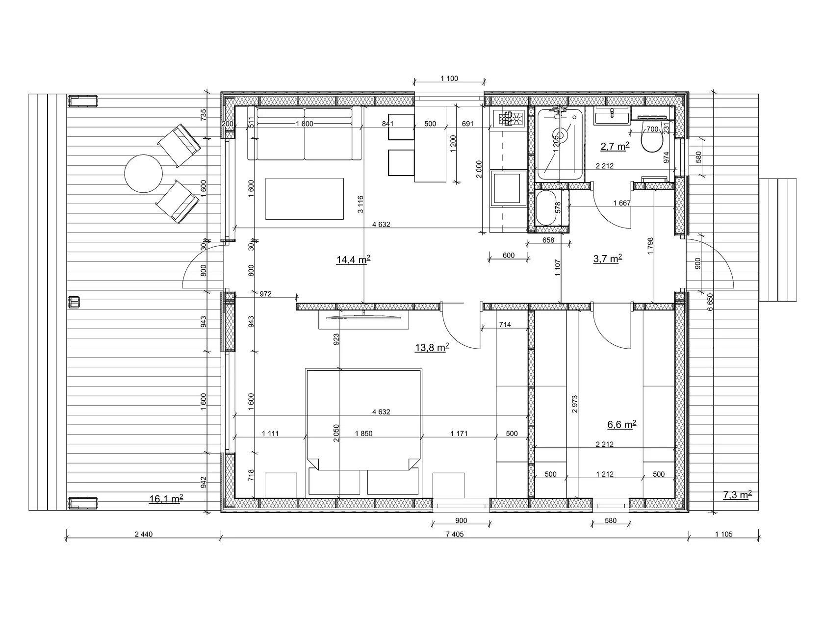 TETFLAT 046 — планировка