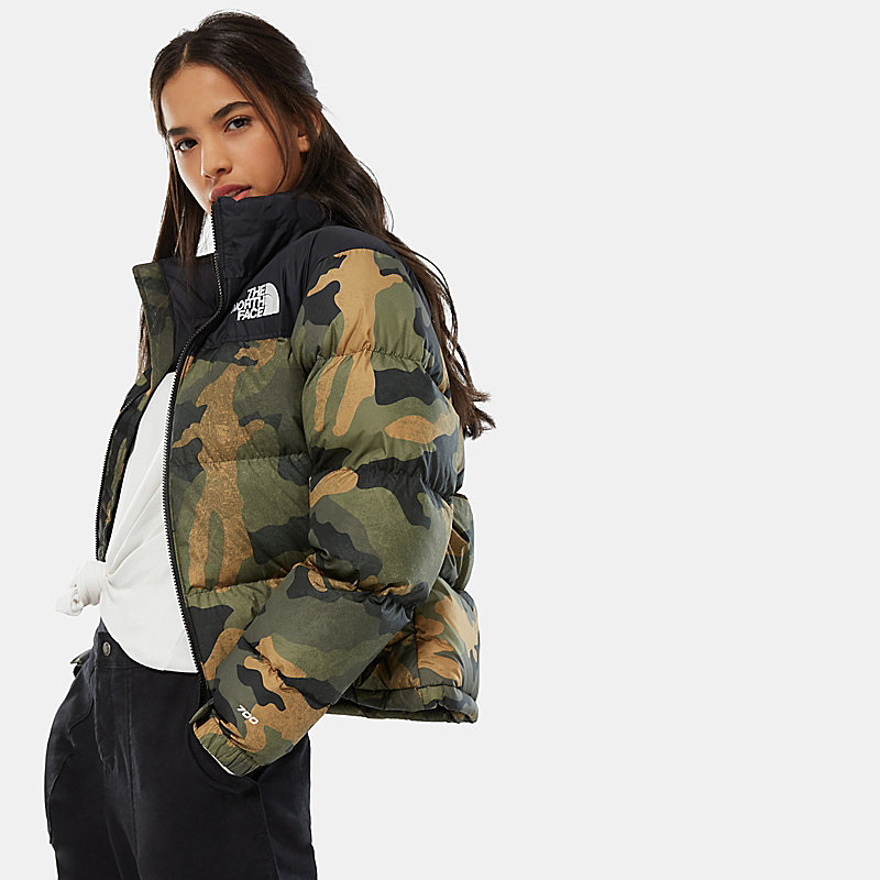 the north face nuptse camo