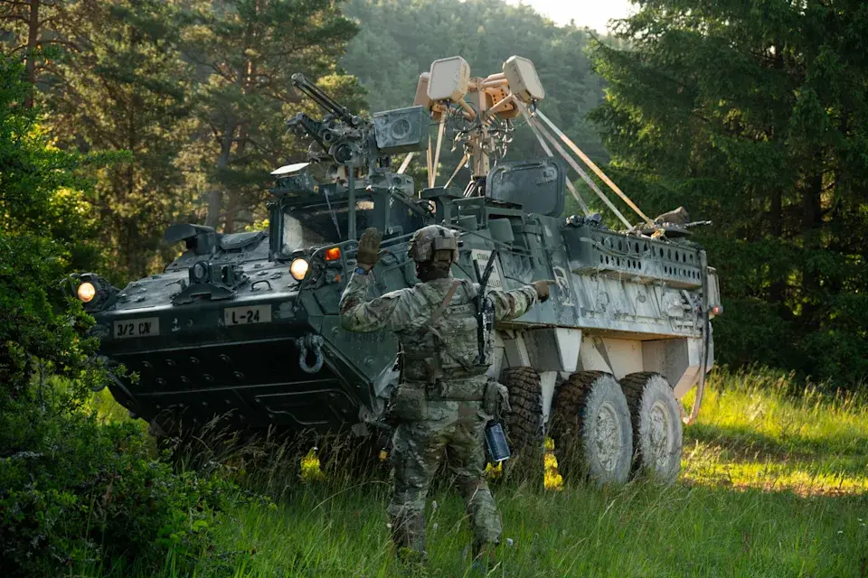 Военнослужащие США на учениях в Германии на фоне решения о выводе части американского контингента.