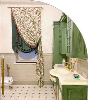 Шторы для ванной