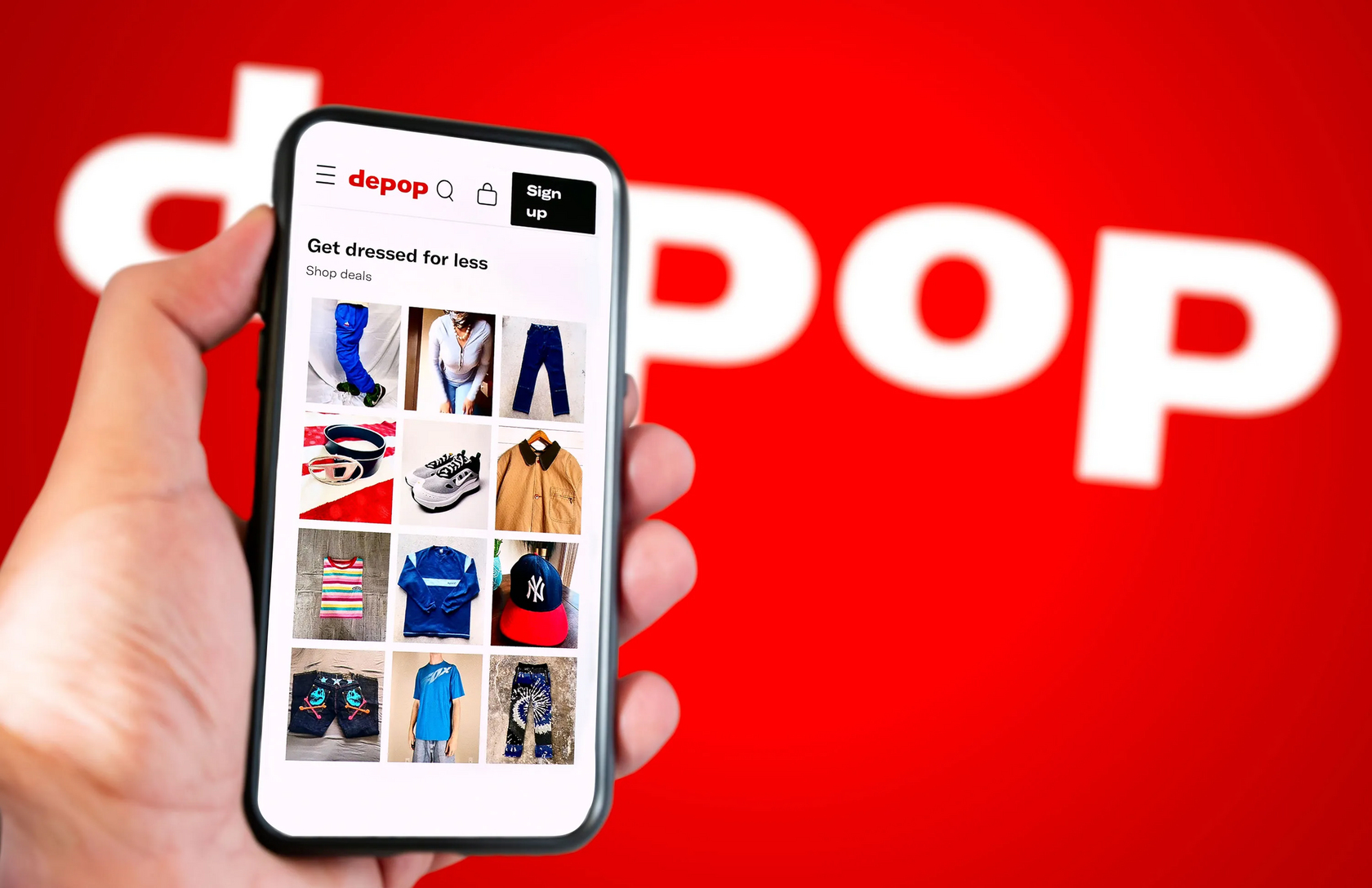 Depop.com стильная одежда онлайн